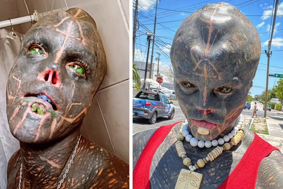 Alien man aims to take body modification addiction to new heights