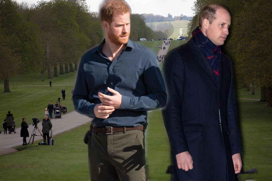 Prince Harry (l.) and Prince William have had a tense time recently.