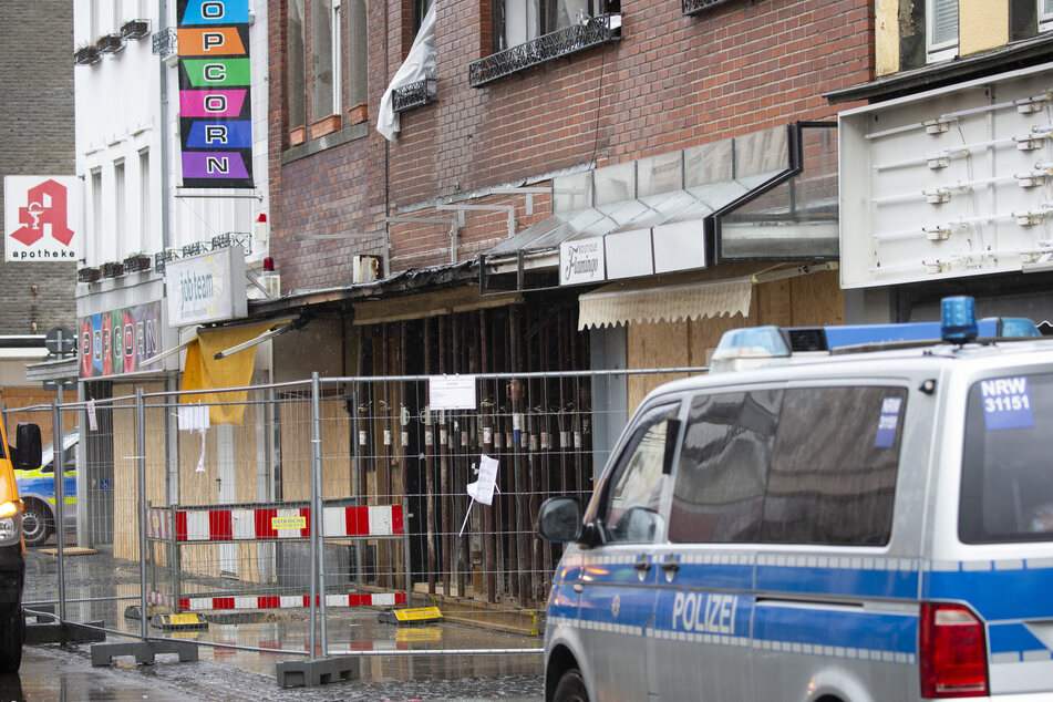 Die Explosion in dem vierstöckigen Gebäudekomplex in der Innenstadt von Eschweiler hatte am Donnerstag (30. März) für ein Trümmerfeld gesorgt.