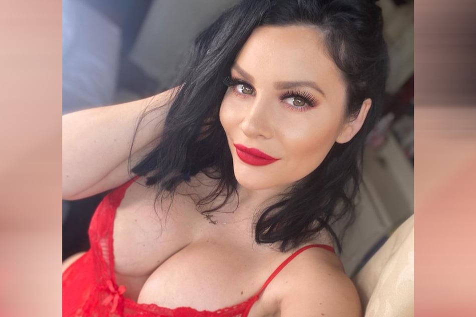 Amylu Bennett (35) auf einem Instagram-Selfie.