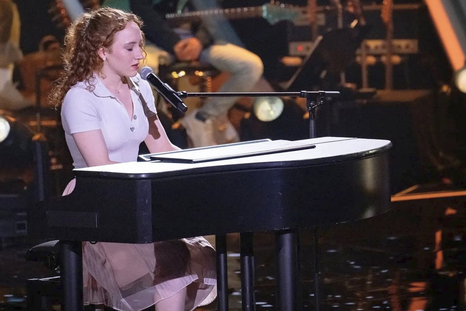 Das Klavierspielen hat sich Greta Heimann (20) selbst beigebracht. Heute hat die schöne Sächsin ihren großen Tag.