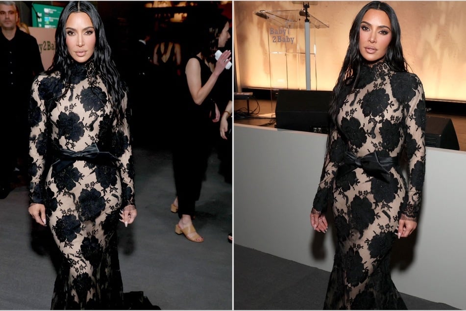 Kim Kardashian parties with Leonardo DiCaprio in star-studded weekend