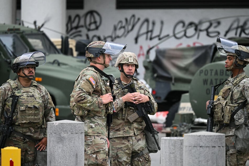 California asks for restraining order to block troops sent by Trump