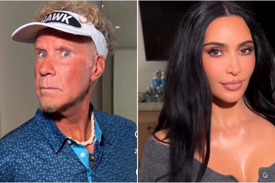 Kim Kardashian teaches Will Ferrell the art of the perfect selfie in hilarious video