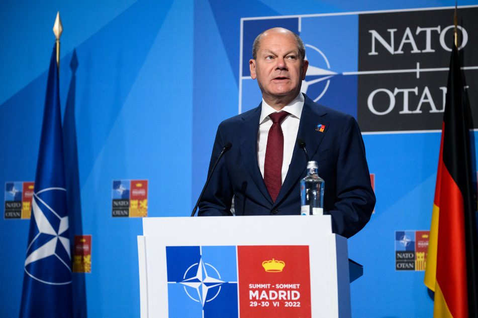 Bundeskanzler Olaf Scholz (64, SPD) sieht in Russland eine Bedrohung für Europa und die Nato.