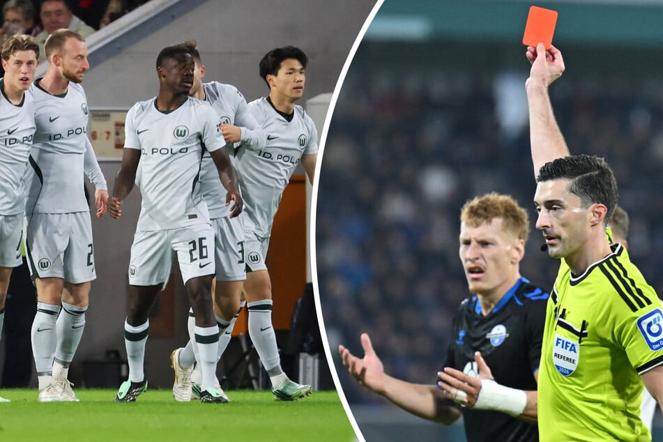DFB-Pokal live: SC Paderborn nach Brutalo-Foul in Unterzahl - Wolfsburg dreht das Spiel