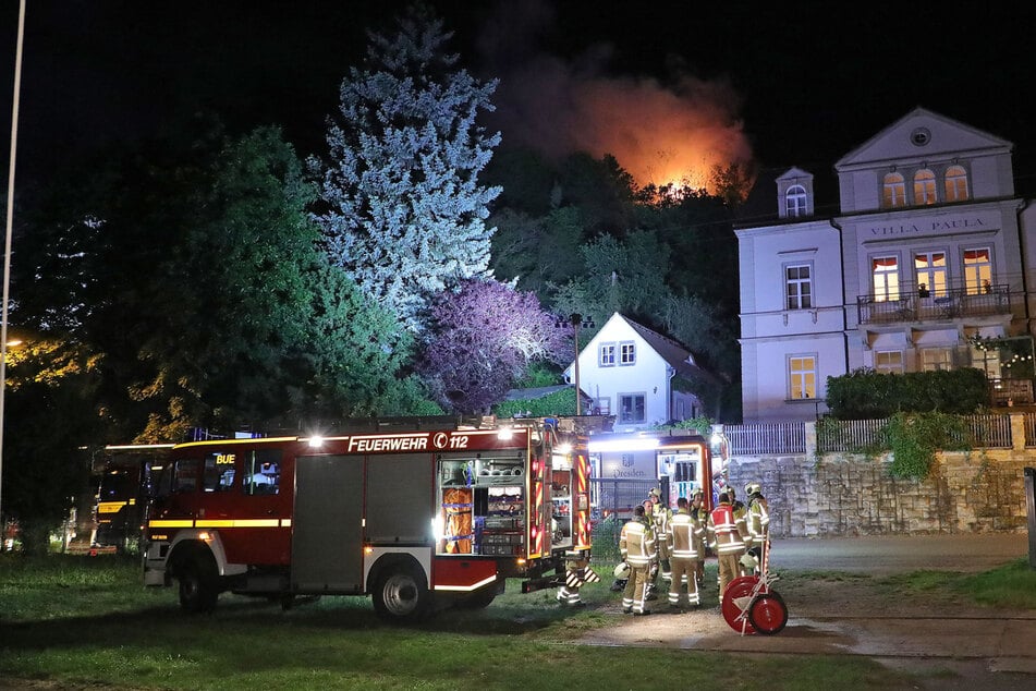 Der Einsatz dauerte die gesamte Nacht an.