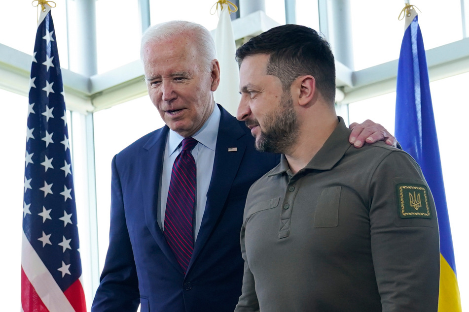 US-Präsident Joe Biden (80) hatte beim G7-Gipfel die Lieferung von F-16-Jets an die Ukraine in Aussicht gestellt.