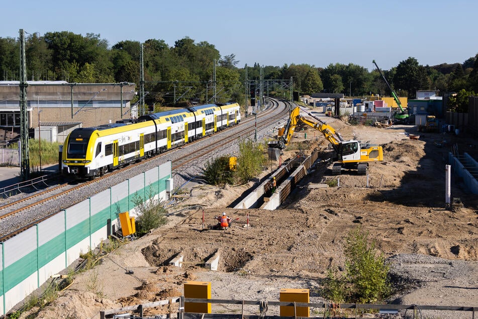 Auf der Strecke der Rheintalbahn kommt es immer mal wieder zu Bauarbeiten.