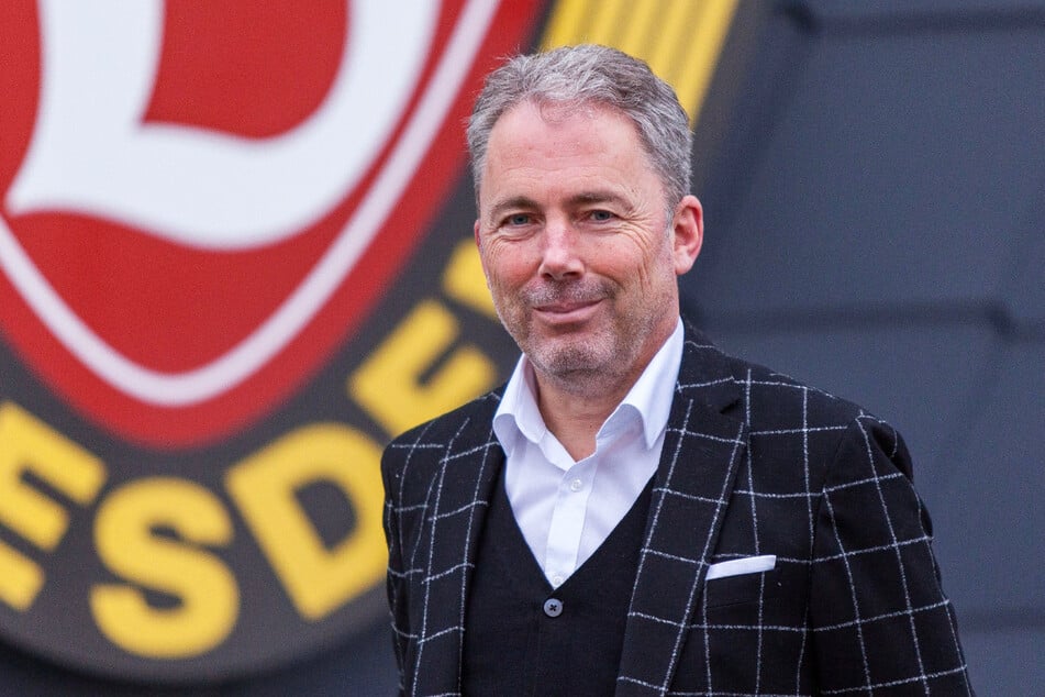 Dynamos kaufmännischer Geschäftsführer Jürgen Wehlend (55) hat in dieser Saison sehr viel Arbeit.
