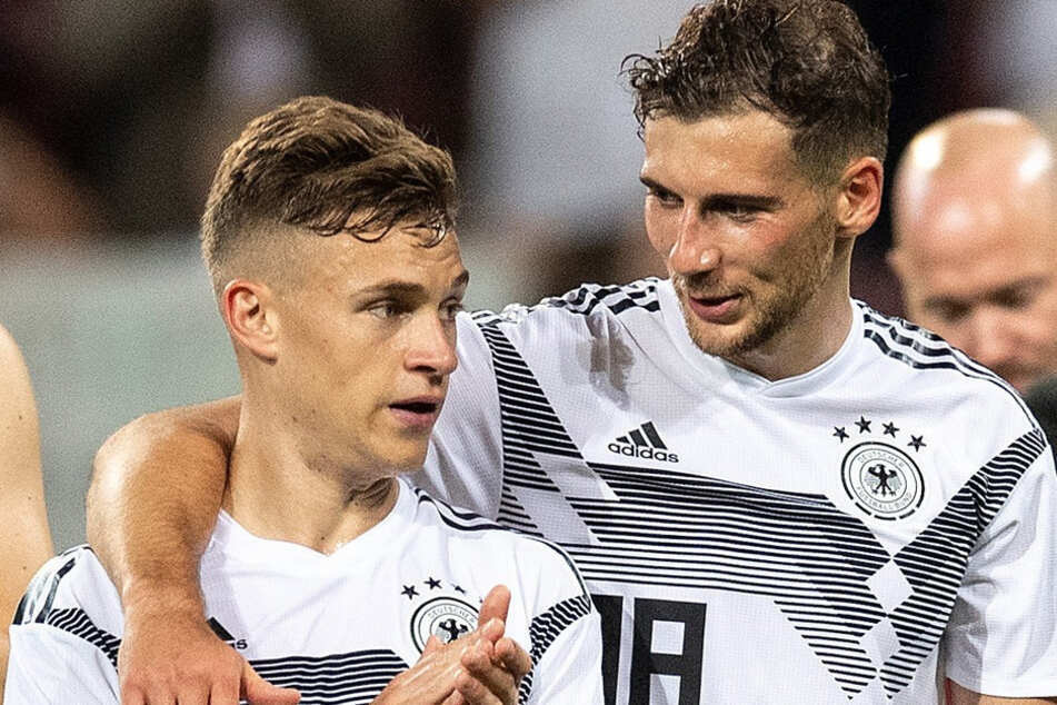 Joshua Kimmich (l., 26) und Leon Goretzka (26) wollen den Hochwasser-Opfern finanziell zur Seite stehen. (Archiv)