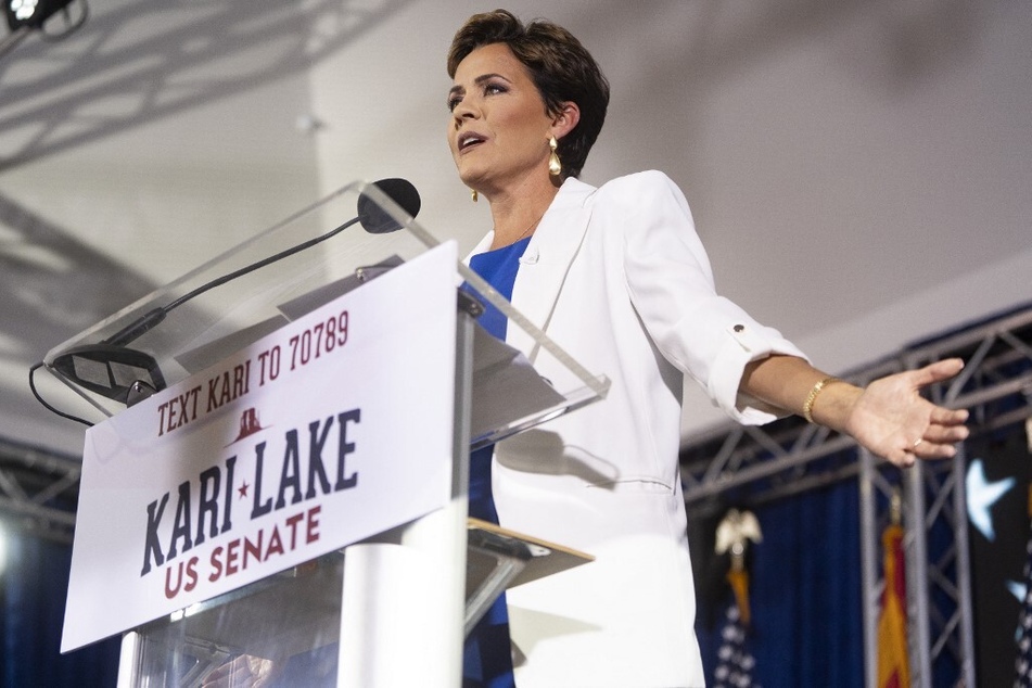 Trump ally Kari Lake, a Republican of Arizona, officially launched her 2024 campaign for US Senate on October 10, 2023.