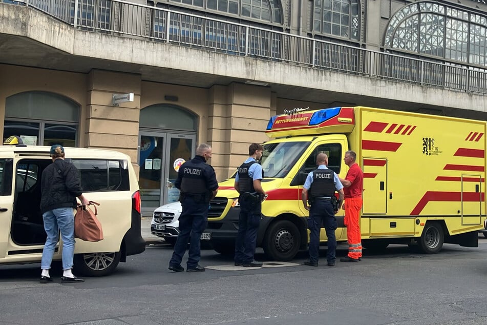 Auch Polizei und Rettungsdienst waren vor Ort.