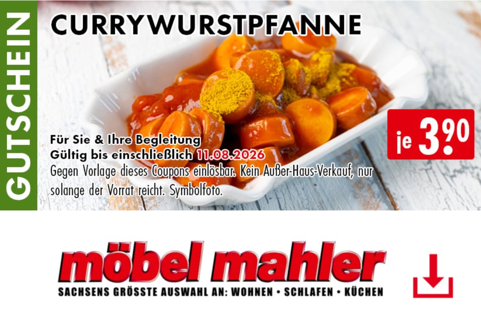Jetzt Gutschein downloaden, an der Imbissbude vorzeigen und den herzhaften Klassiker genießen.