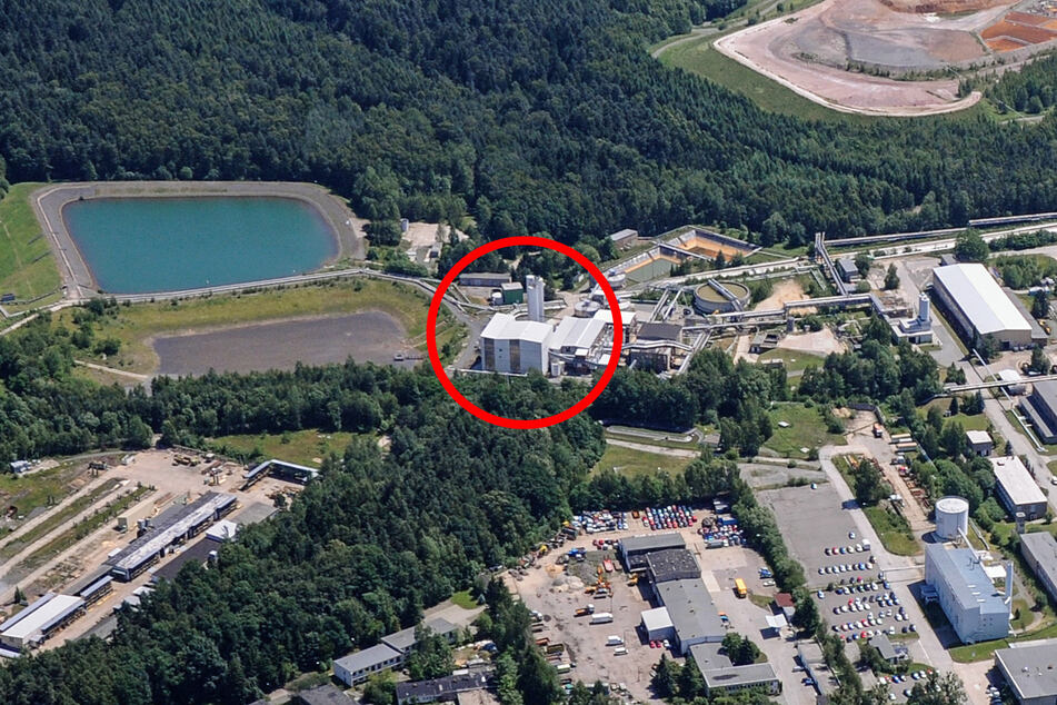 Deutschlands letzter aktiver Uran-Standort in Königstein.