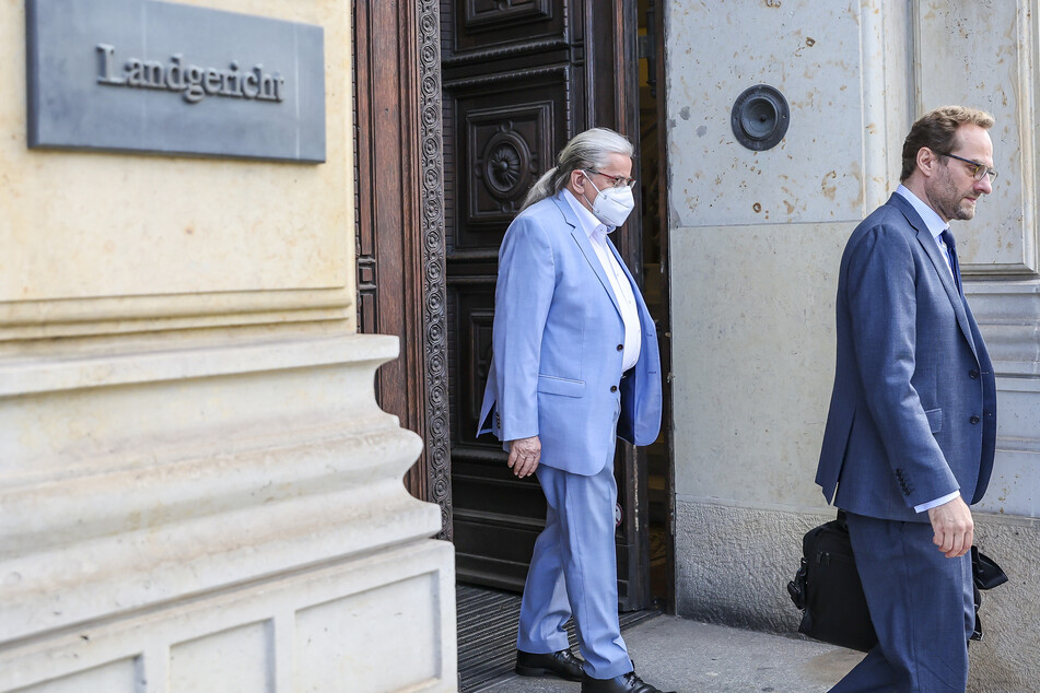 Udo Foht (72) vor dem Leipziger Landgericht. Am heutigen Freitag fiel das Urteil gegen den ehemaligen Unterhaltungschef des MDR.