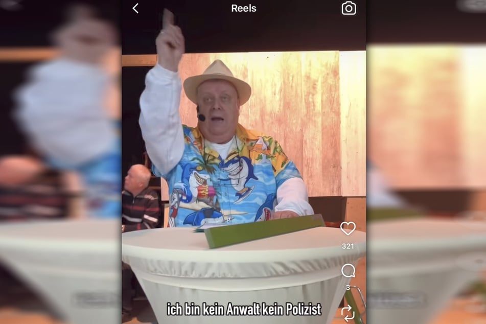 Leipzigs Kleingartensheriff ist nun auch unter die Karnevalisten gegangen.