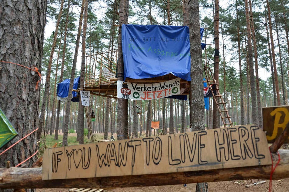 Protestcamp im Losser Forst: Versammlung wohl offiziell beendet