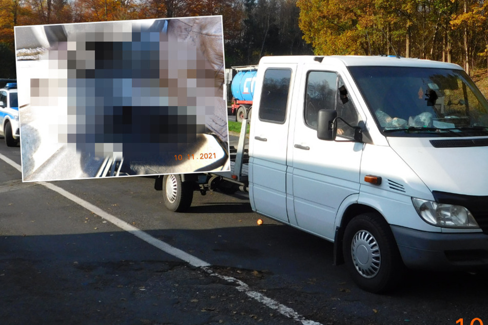 Tickende Zeitbombe: Polizei stoppt Transporter auf der A3 und verhindert Verkehrsdrama