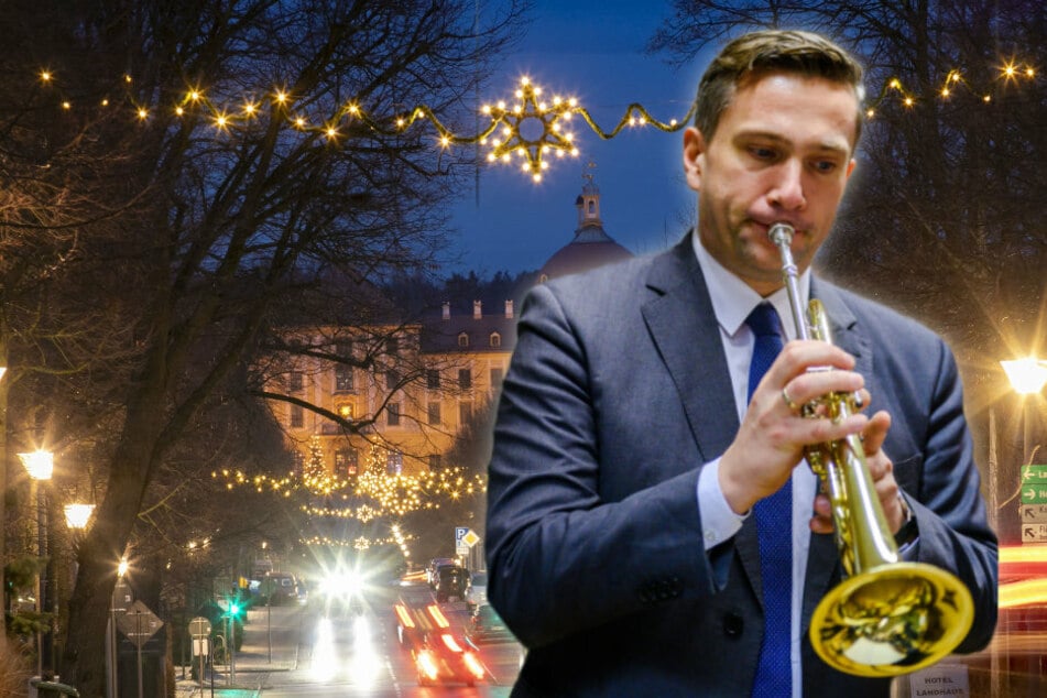 Will zum Fest wieder zur Trompete greifen: Wirtschaftsminister Martin Dulig (46, SPD) wird ein Balkon-Konzert geben.