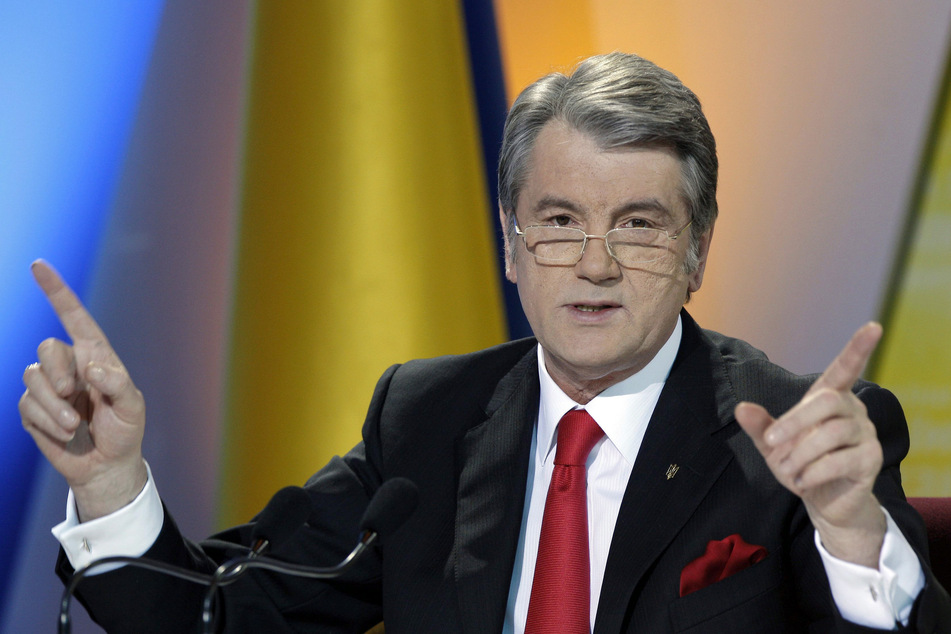 Der ukrainische Ex-Präsident Viktor Juschtschenko (68).