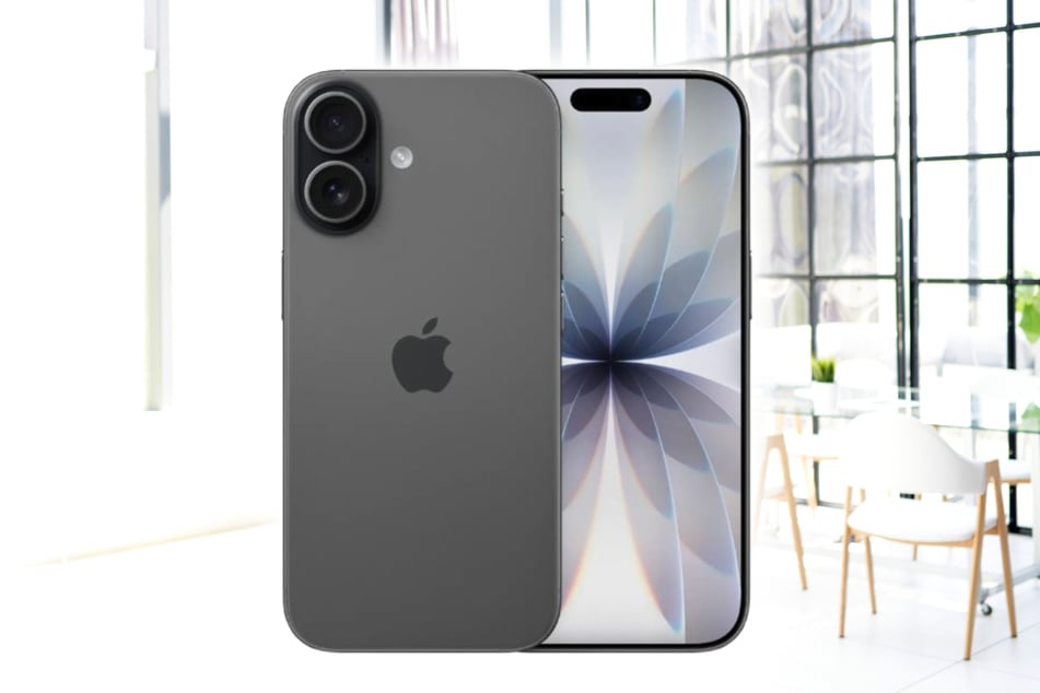 Das neue iPhone 17 (256 GB) in der Farbe Schwarz.