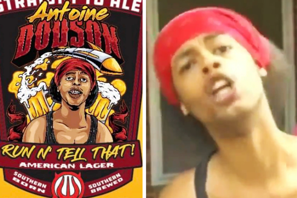 Antoine Dodson has teamed up with Straight to Ale Brewery to release a Run N' Tell That lager to commemorate his "Bedroom Intruder" interview.
