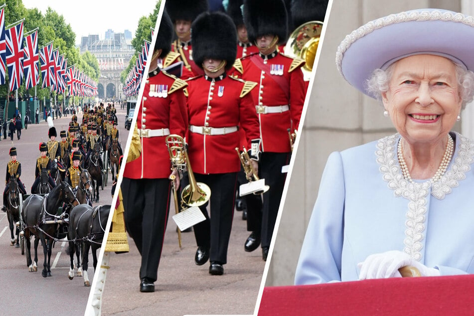 70. Thronjubiläum der Queen: Große Militärparade zu Ehren von Elizabeth II.