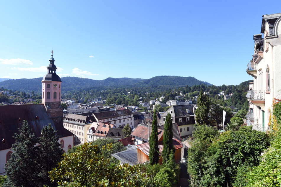 Blick auf die Innenstadt von Baden-Baden. (Archiv)