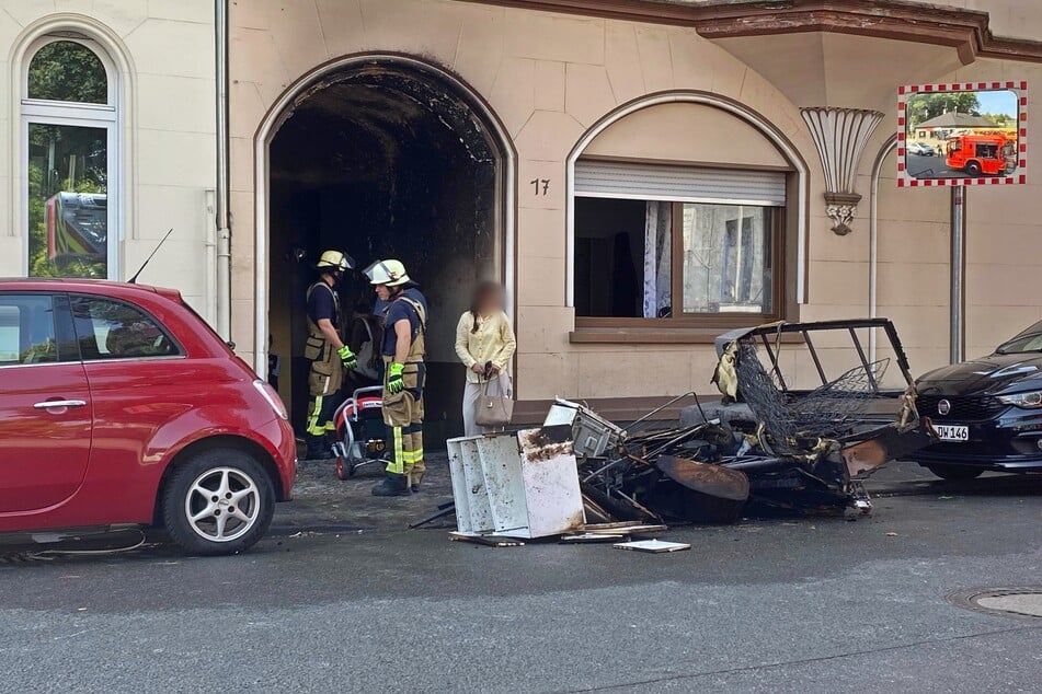 Die Polizei ermittelt nun wegen vorsätzlicher Brandstiftung.