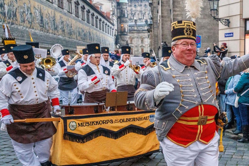 Dresden: Glück auf! Die Steiger ziehen Dresden in ihren Bann