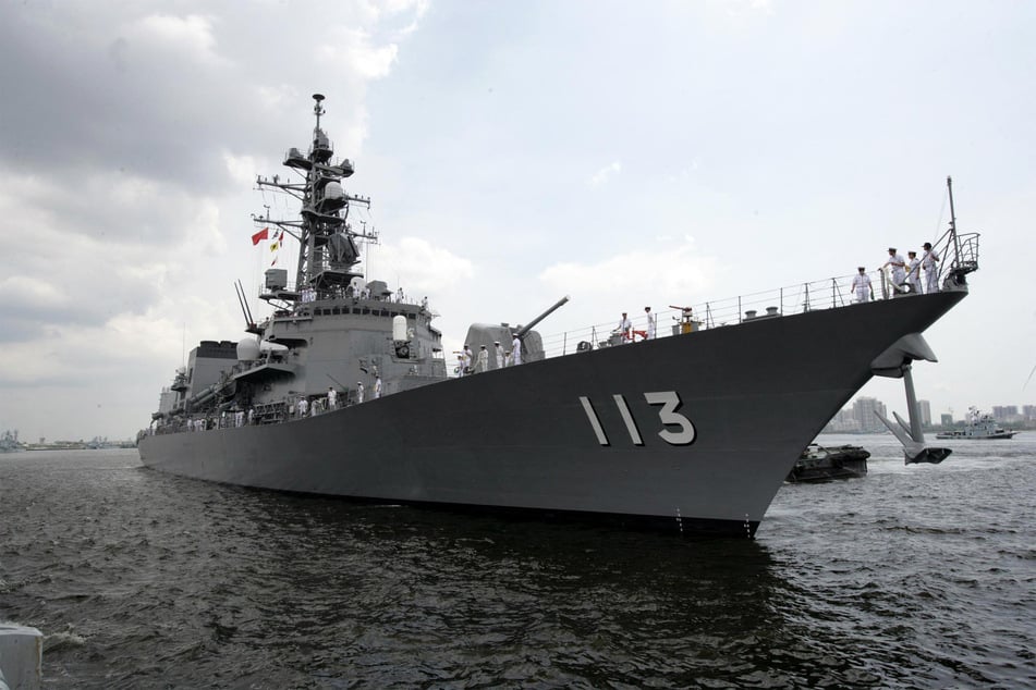 Chinese military put on "high alert" after Japanese warship enters Taiwan Strait