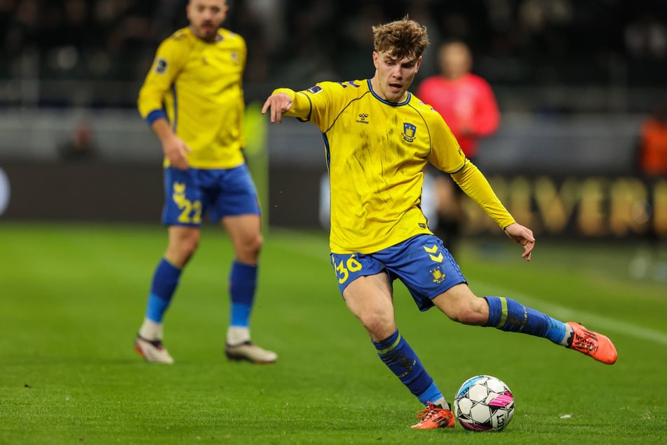 Mathias Kvistgaarden (22) spielt in der dänischen Superliga gerade groß auf und konnte in 15 Spielen zehn Tore für Brøndby erzielen.