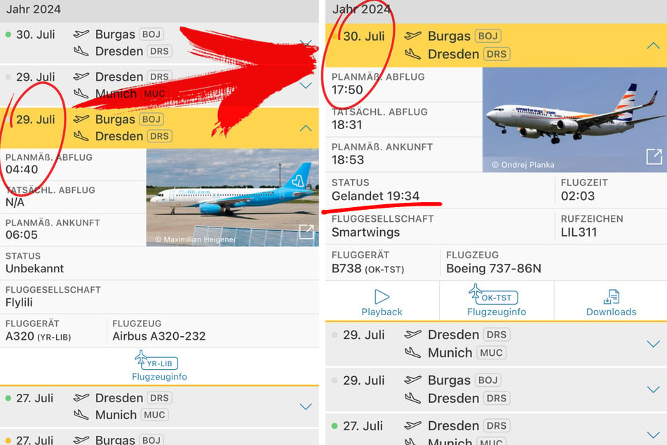 Abflug um mehr als 37 Stunden geplant. Das ist eine Seltenheit im Reiseverkehr.