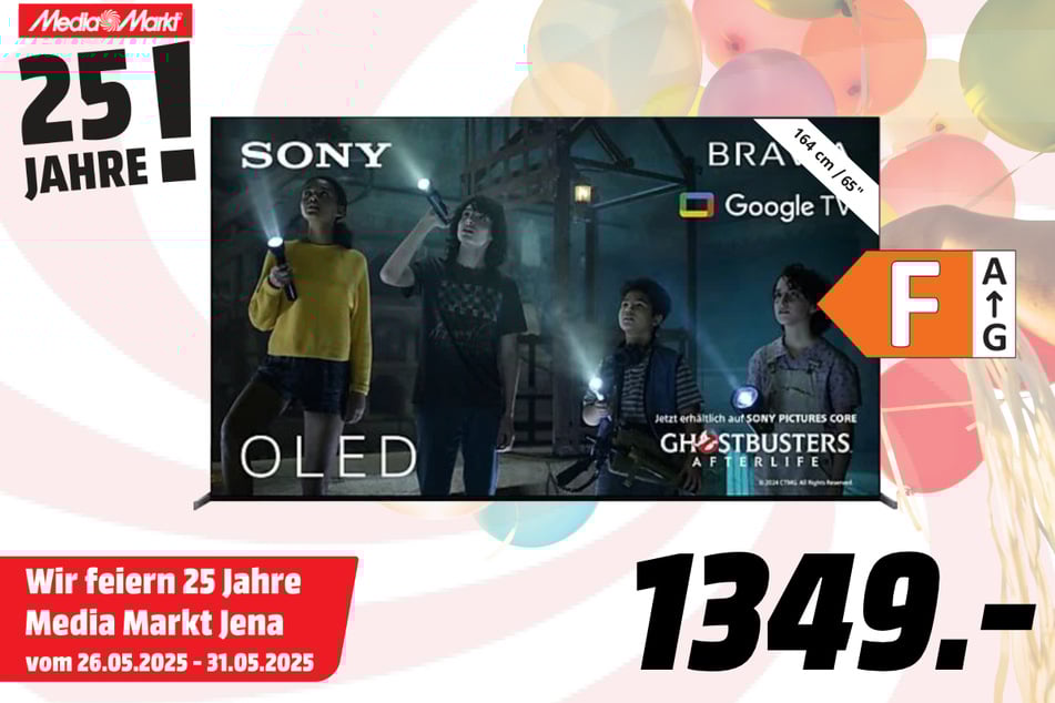 65-Zoll Sony-Fernseher für 1.349 Euro.