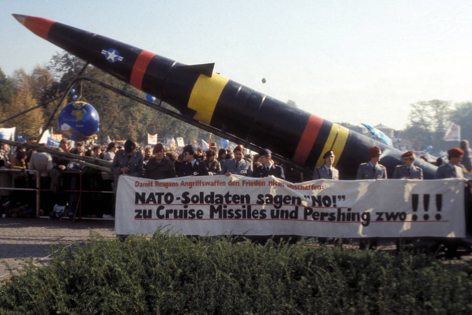 In den 1980er Jahren protestierten sogar NATO-Soldaten in Westdeutschland gegen die Aufrüstung.