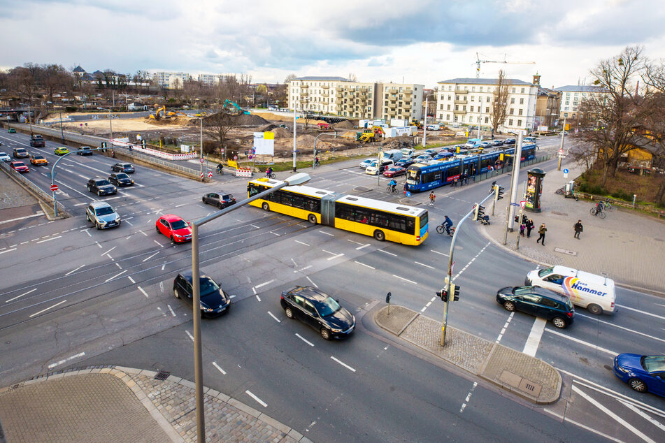 Die Planungen für die Kreuzung Königsbrücker Straße/Stauffenbergallee laufen.