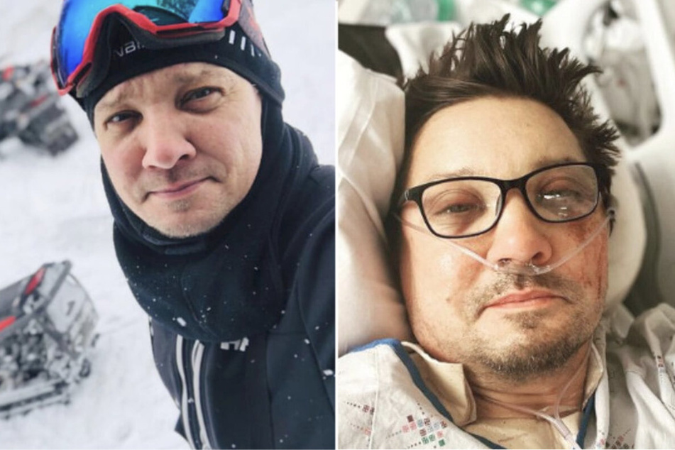 Jeremy Renner issues first update since traumatic accident with hospital bed post