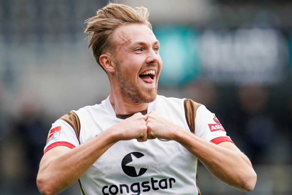 Lukas Daschner (24) befindet sich beim FC St. Pauli derzeit in der Form seines Lebens.
