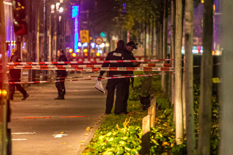 Die Polizei konnte die mutmaßliche Tatwaffe noch am Abend sicherstellen.