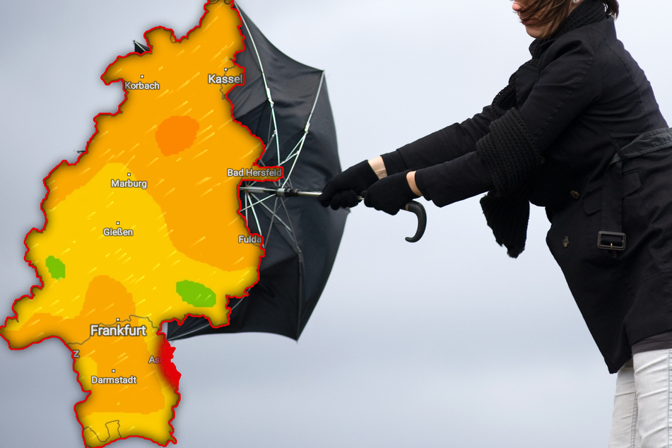 Sturmtief "Eugen" wütet vor allem am Dienstag und Mittwoch über Hessen (Symbolfoto)