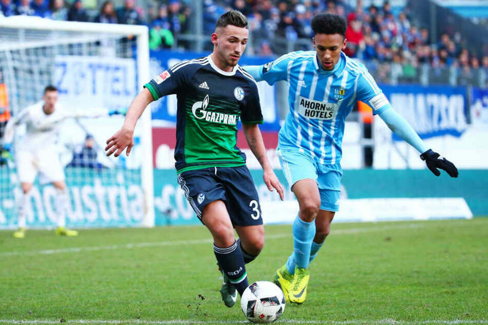 Donis Avdijaj (l.), hier im Duell mit CFC-Verteidiger Jamil Dem, galt einst als ein riesengroßes Juwel bei S04.