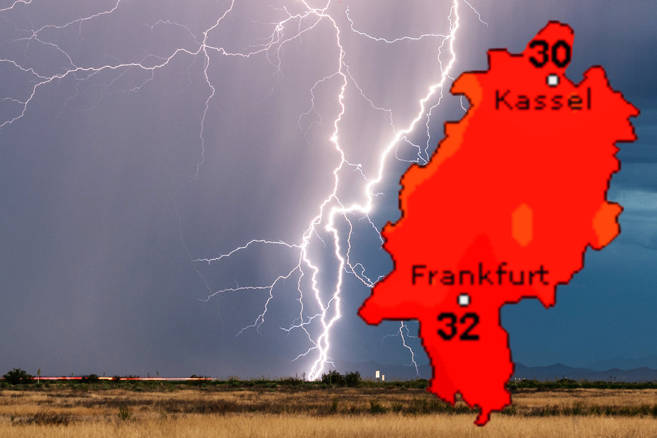 Starkregen und Sturmböen drohen: Heute Unwetter in Frankfurt und Hessen möglich