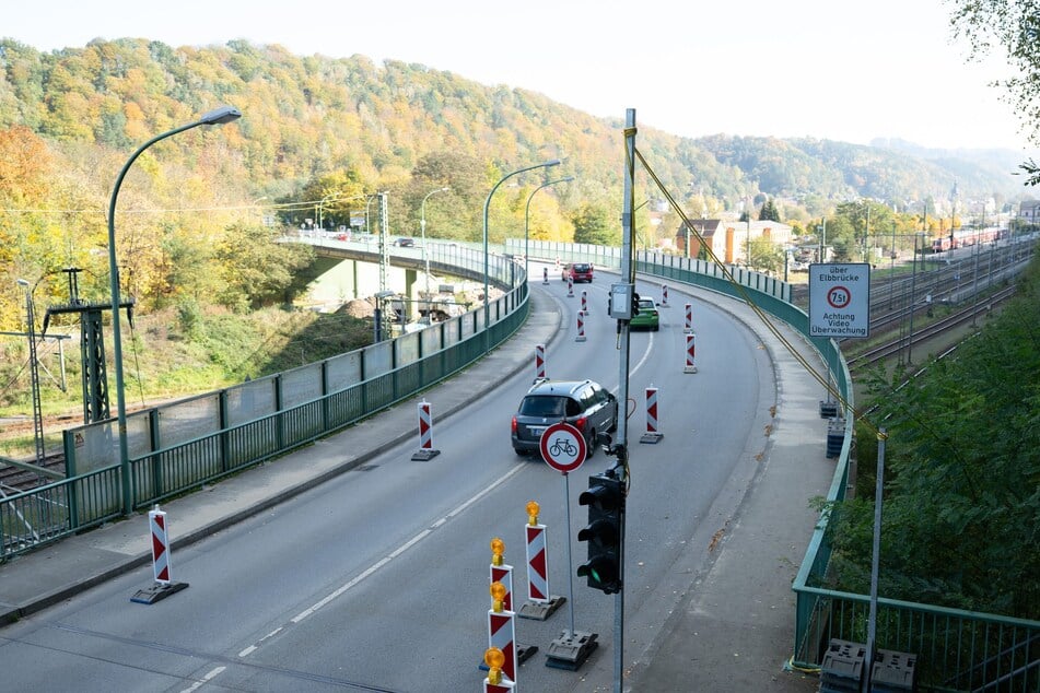 Die Brücke in Bad Schandau muss in näherer Zukunft abgerissen werden.