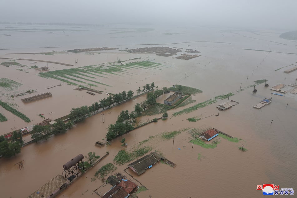 Im Sommer forderten starke Überschwemmungen in Nordkorea tausende Menschenleben. (Archivbild)