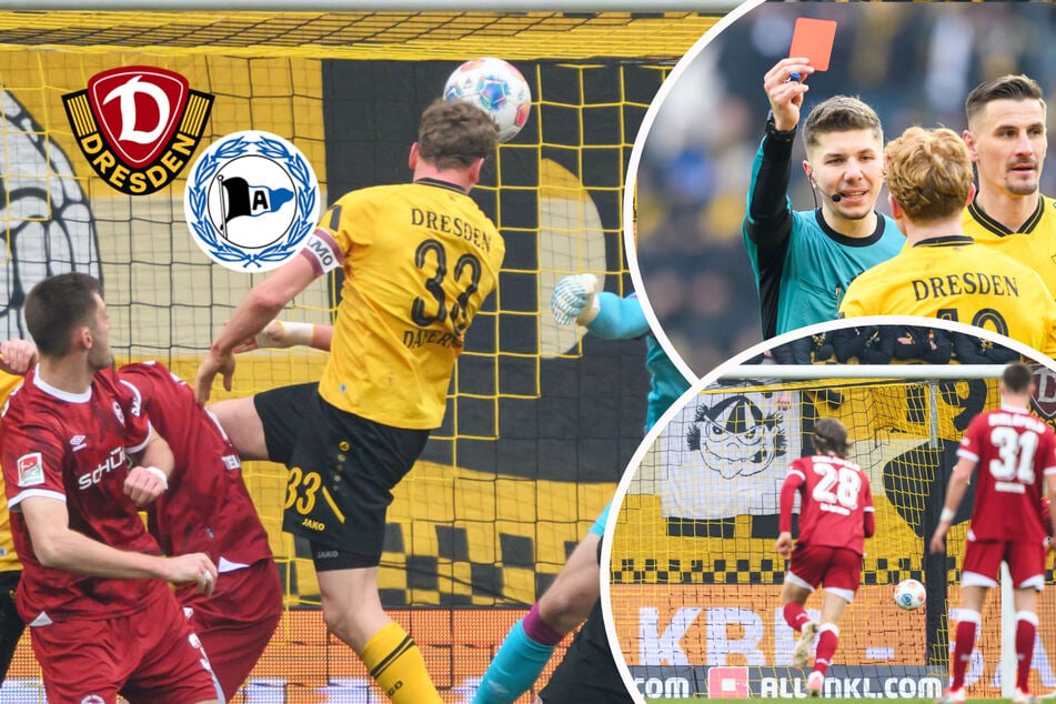 Wagner fliegt vom Feld, aber Dynamo bleibt in der Rückrunde ungeschlagen