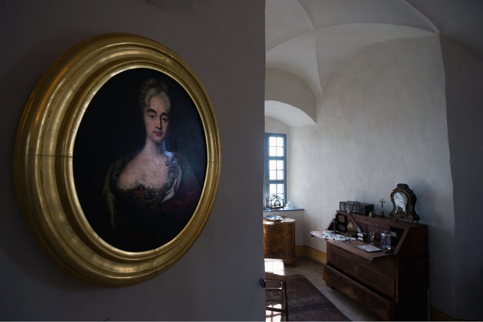 Gräfin Cosel wurde bis zu ihrem Tod 1765 auf Burg Stolpen eingesperrt.