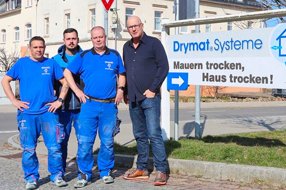 Feuchte Keller adé: Das Drymat-System sorgt für trockene Wände.