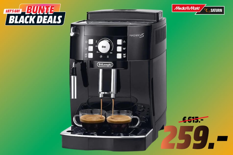 DeLonghi-Kaffeevollautomat für 267 statt 615 Euro.