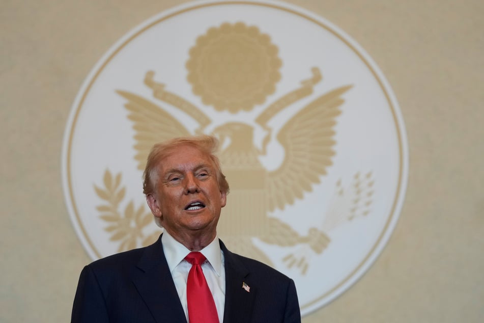 US-Präsident Donald Trump (79) betonte vor dem Umbau, der Ostflügel des Weißen Hauses werde dabei nicht beschädigt.